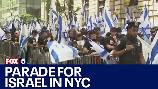 Parade for Israel in NYC focuses on solidarity this year as Gaza war casts a grim shadow