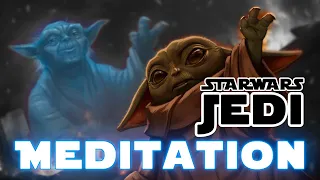 Jedi Meditation: Finding Peace with Grogu and Master Yoda | Ambient Music | Star Wars Music
