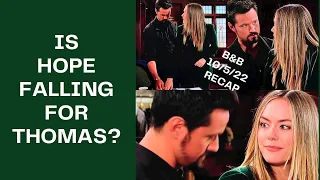 RECAP October 5th 2022 | The Bold & The Beautiful | IS HOPE FALLING FOR THOMAS? RIDGE IN ASPEN