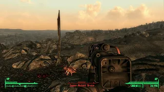 Fallout3 mine worked like a catapult😁