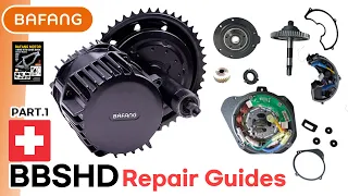 Book : Bafang USED Motor Complete Repair Guide 01  : BBSHD BBS01 02 ebike kits