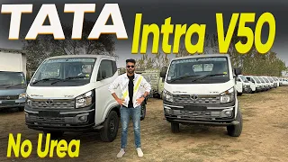 2024 TATA Intra V50 Review - अब बिना Urea/ DEF के | 91Trucks