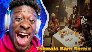 TitoM, Yuppe and Burna Boy - Tshwala Bam Remix [Ft. S.N.E] (Official Video) REACTION