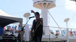 Pat Travers Band - Boom Boom Out Go the Lights - Rock Legends Cruise IX Front Row 2/17/22 Deck Stage