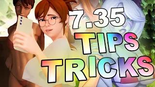 NEW 7.35 Dota 2 TIPS, TRICKS and BUGS!