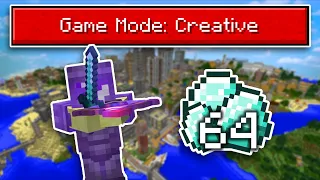 Can You Beat Minecraft in Creative Mode?