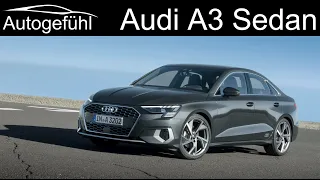 all-new Audi A3 sedan limousine PREVIEW 2020 2021 - Autogefühl