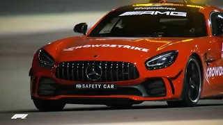 F1 2021 Aston Martin and Mercedes AMG Safety Car Hit the Track videoo info