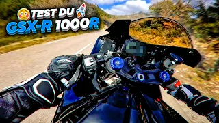 TEST DU GSX-R 1000 R 😈🔥 MONSTRUEUX