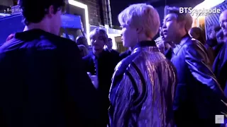 BTS meets Shawn Mendes! AMA’s Backstage