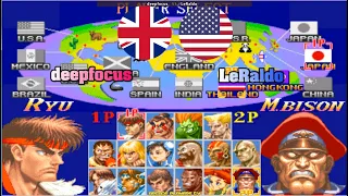 Super Street Fighter 2: The New Challengers ➤ deepfocus (UK) vs LeRaldo (Usa) ssf2