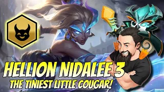 Hellion Nidalee 3 - The tiniest little cougar | TFT Reckoning | Teamfight Tactics