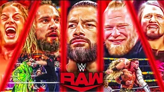 WWE Raw 31 oct Full Match | 2022 Full match WWE Raw Brock Lesnar, Roman Reigns