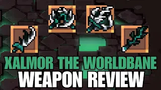 Xalmor the World Bane Weapon Review | Soul Knight Prequel