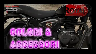 ROYAL ENFIELD HUNTER 350 colori ed Accessori