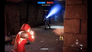 TMoney's first time playing battlefront 2 Sith trooper vs 50 Bots