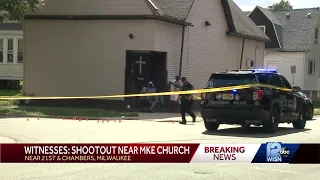 Shooting breaks out as Milwaukee church parishioners leave service