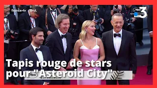 #Cannes2023. Tapis rouge de stars pour "Asteroid City"