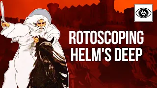 Animated Lord of the Rings Helm's Deep Battle a Rotoscoping Nightmare