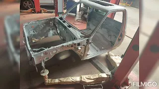 Toyota hilux  cab restoration  in progres