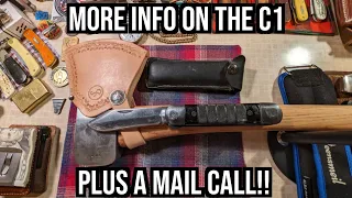 More Info On The C1 Vest Knife & A Mail Call!! Don't Axe Me What It Is!!🤣😂 #knife #collectables #axe