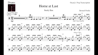 [PDT] Steely Dan - Home at Last Drum Transcription Sheet (Preview)