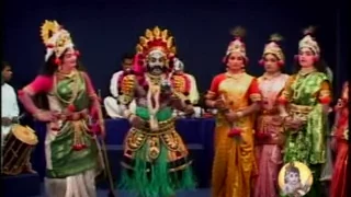 Yakshagana-- Tenku-Badagu Gulikana pravesha