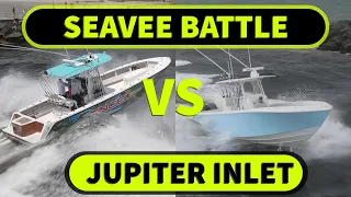 SeaVee Battle - Inboard vs Outboard - Boats at Jupiter Inlet