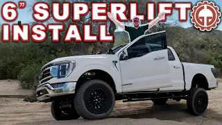 Installed a 6 inch lift on my 2021 F150. How hard was it?