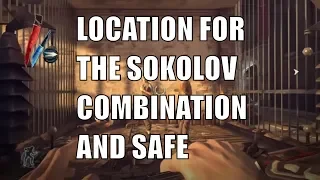 Sokolov Safe location and combination - Dishonored