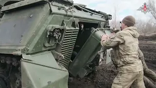 Минобороны России показало трофейную немецкую БМП Marder.