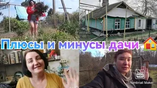 Плюсы и минусы дачи совместно с @Elena Pero / Домик в деревне как дача 🏡