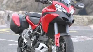 Ducati Multistrada, il test per le strade di Bilbao