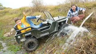 Finding Water to Save Our Dry Lake | Tractors for kids