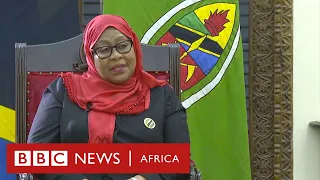 Tanzania President Samia 'Some don't believe that women can lead' - BBC Africa