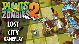 PvZ 2 Moonshine: Lost City Showcase | New map, rebalanced plants and a new zombie!