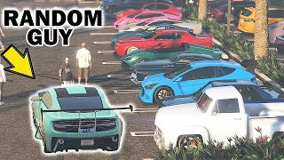 We Invited A Random Freemode Player To Our Car Meet In GTA Online