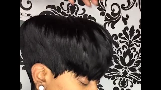 Short cut Quick weave