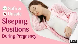 Best and worst sleeping positions during pregnancy