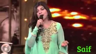 Mirchi Music Award 2014   Alka Yagnik tribute to SRK