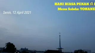 MenSa.238: Senin, 12 April 2021. Menu Sabda: Yohanes 3:1-8