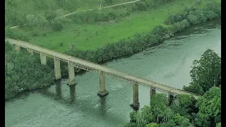 Ponte Santa Bárbara - Santa Bárbara - São Valentim do Sul / Rio das antas