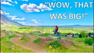 Most Beautiful Bike Park Ever! BIG GAPS!