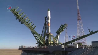 Вывоз РКН «Союз-2.1а» с ТГК «Прогресс МС-07»