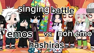 hashiras singing battle emo's vs softies..(original?) (simps)