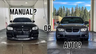 What should you buy? Manual or automatic BMW 335i