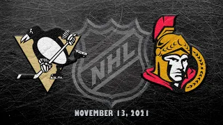 NHL Penguins vs. Senators | Nov.13, 2021р