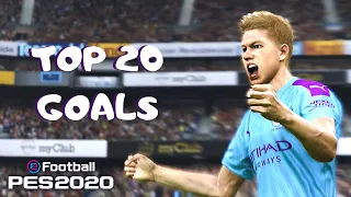 PES 2020 - TOP 20 GOALS #5 | HD