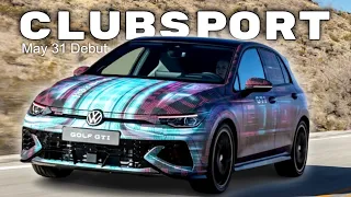 Volkswagen Teases the New Golf GTI Clubsport Ahead of May 31 Debut