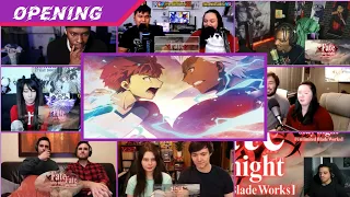 Fate/stay night: Unlimited Blade Works OPENING 2 || REACTION MASHUP